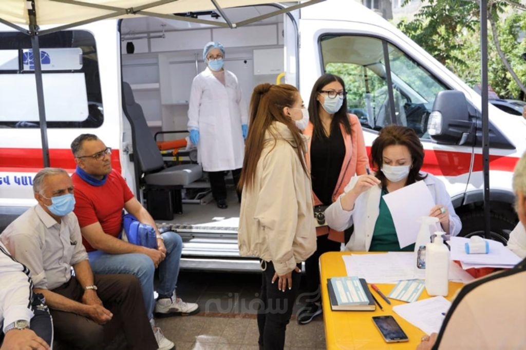تزریق واکسن کرونا در ارمنستان سفرانه