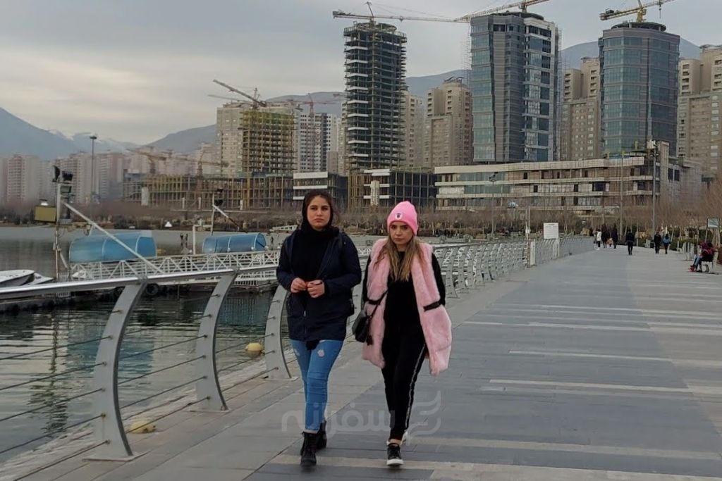 پیاده روی در باملند تهران