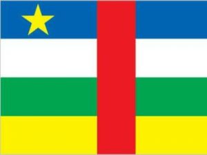 پرچم کشور جمهوری آفریقای مرکزی