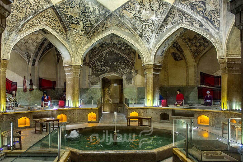 حمام وکیل از جاهای دیدنی شیراز