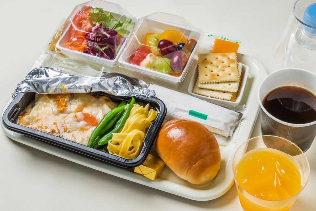 غذا در هواپیما