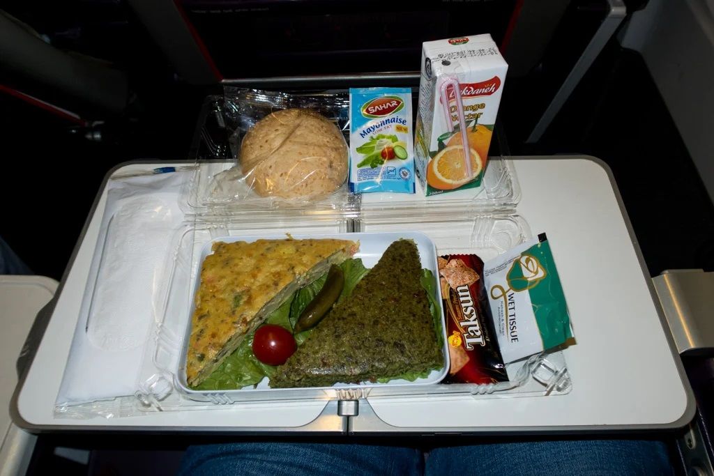 غذا هواپیما ایرلاین آسمان