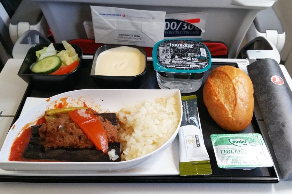 غذا هواپیما ایرلاین ترکیش