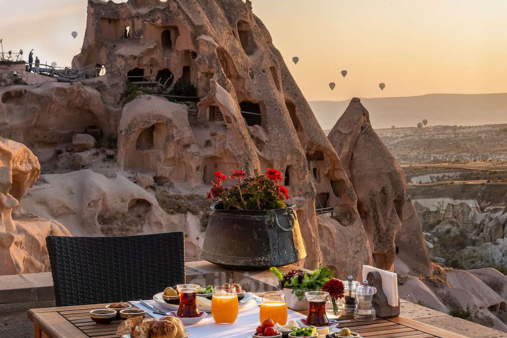 هتل صخره ای کلبک ترکیه