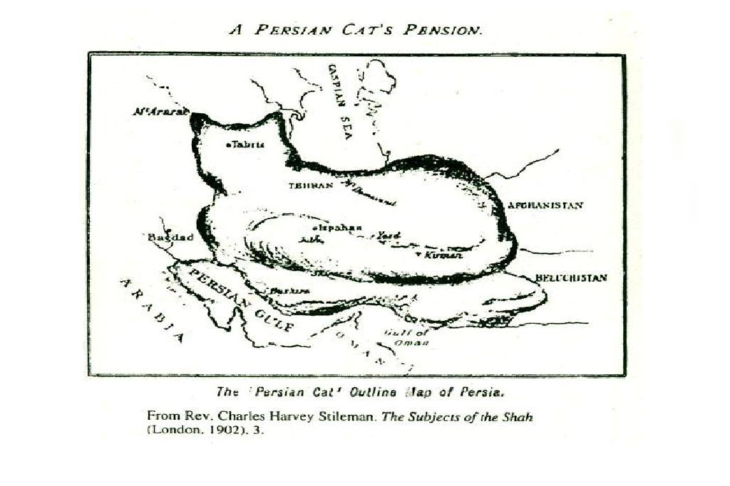 نقشه ترسیم شده توسط چارلز هاروی