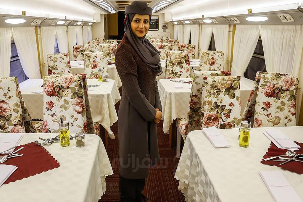 رستوران قطار پنج ستاره ایران
