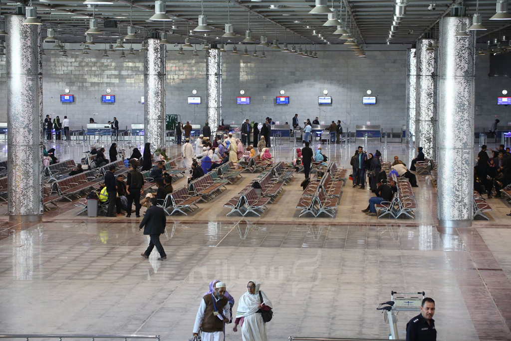 سالن فرودگاه عراق در نجف