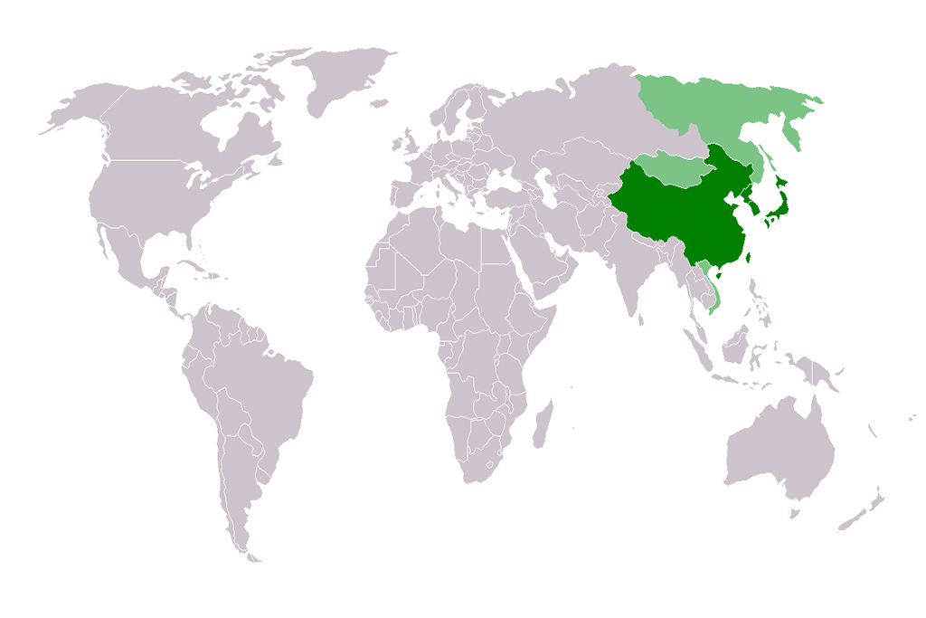 کشورهای-آسیای-شرقی
