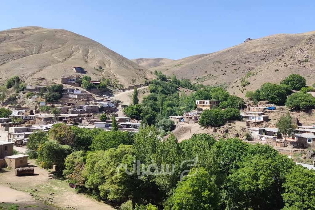 اینجلین، یک روستای پلکانی ایران