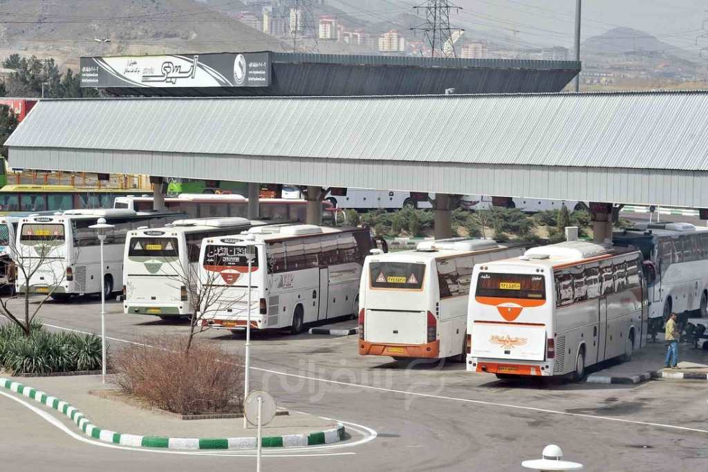 پایانه اتوبوس در تهران