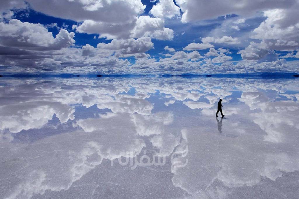 دریاچه نمک بولیوی