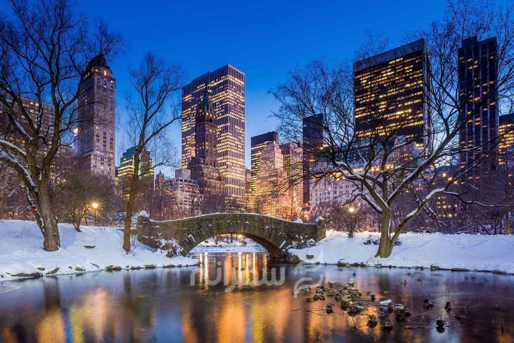 نیویورک از زیباترین مقاصد زمستانی جهان