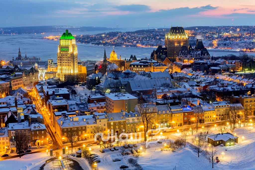 کبک در کانادا، یکی از بهترین شهرها برای سفر زمستانی